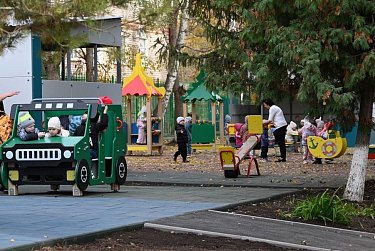 Для улыбок и смеха: в Бугуруслане открыли обновленный детский сад